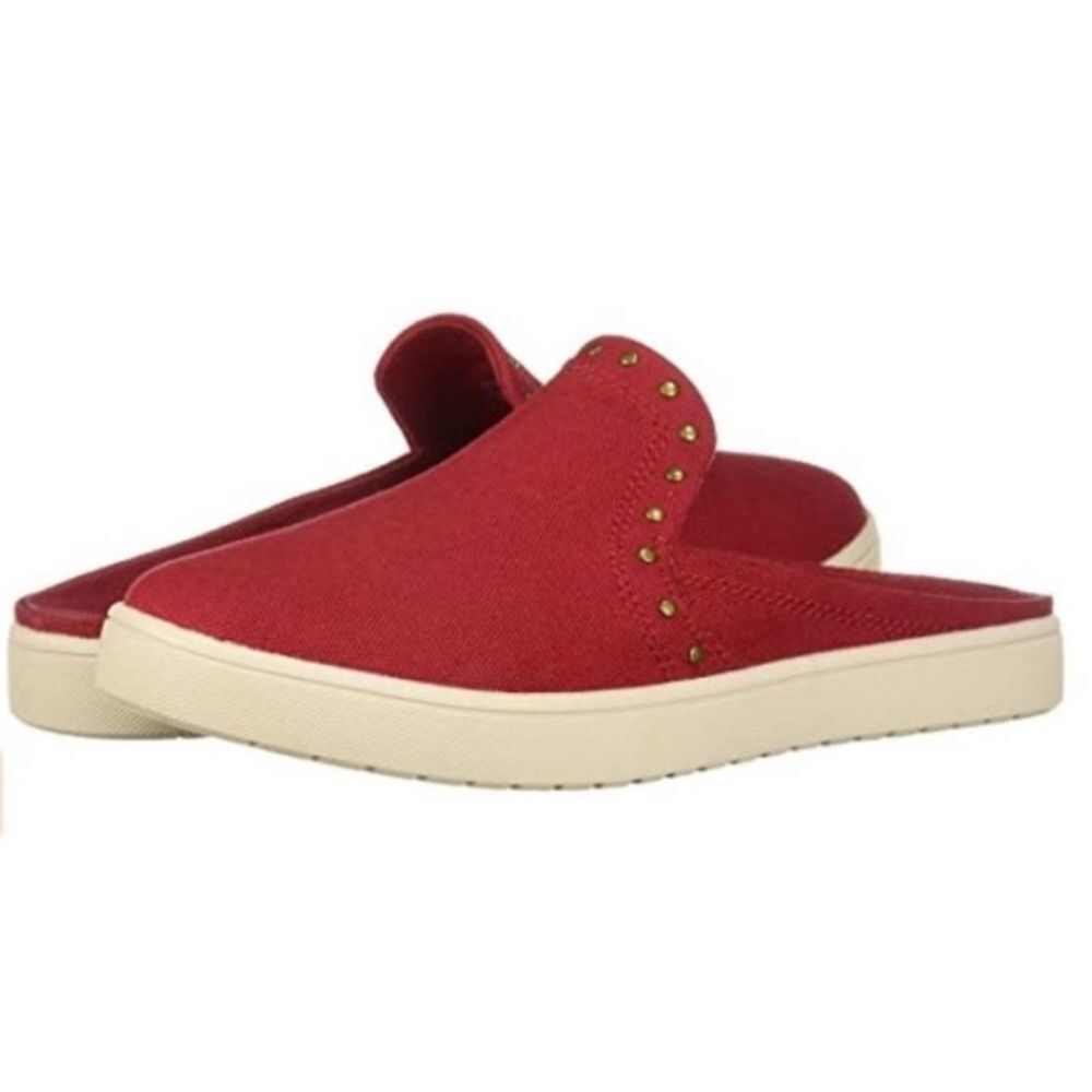 Koolaburra By Ugg Darcee Backless Slide On Canvas Sneaker  Shoe Size 10